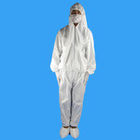 Πλήρες σώματος επικίνδυνο κοστούμι ασφάλειας σώματος προστασίας πλαστικό προστατευτικό για τις χημικές ουσίες προμηθευτής