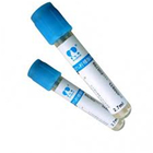 Ανοικτό μπλε τοπ μπουκάλια  σωλήνων πηκτωμάτων ορών δοκιμών φλεβοτομίας προμηθευτής
