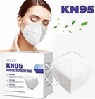 Μίας χρήσης αναπνευστική συσκευή απόδειξης σκόνης μασκών Earloop φίλτρων ιών Kn95 γρίπης προμηθευτής