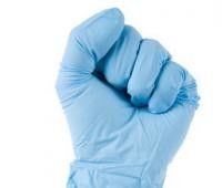 Αδιάβροχα μίας χρήσης γάντια Χ νιτριλίων μαζικών σκονών ελεύθερα μεγάλα για τους καλλιτέχνες δερματοστιξιών προμηθευτής