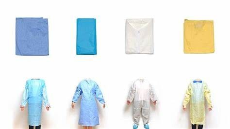 Γόνιμο γιατρών βαμβακιού να ντύσει τριψίματος εμποδίων χειρουργικό και να φορέσει γάντια on-line προμηθευτής