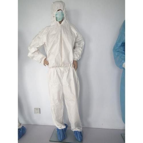 Για άνδρες και για γυναίκες κίτρινο άσπρο προϊόν μίας χρήσης εσθήτων PPE νοσοκομείων απομόνωσης προμηθευτής