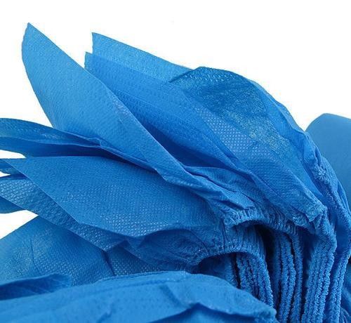 Μπλε πλαστικό προϊόν μίας χρήσης καλυμμάτων γαλοτσών νοσοκομείων προμηθευτής