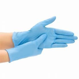 6 Mil ελεύθερα μίας χρήσης γάντια χεριών νιτριλίων λατέξ για τα ευαίσθητα χέρια προμηθευτής